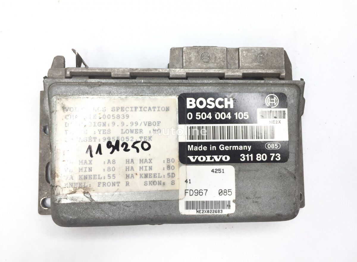 Bosch B10B (01.78-12.01) 3118073 control unit for Volvo B6, B7, B9, B10, B12 bus (1978-2011)