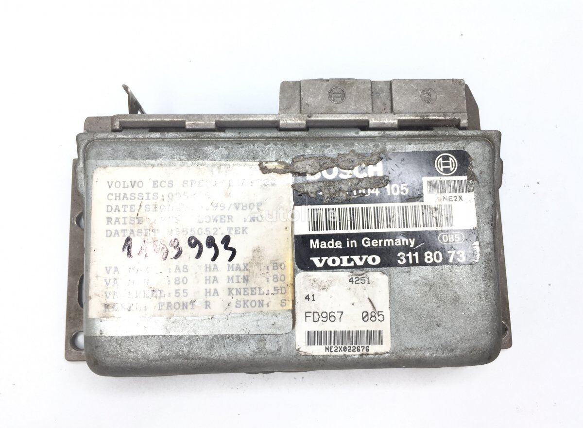 Bosch B10B (01.78-12.01) 3118073 control unit for Volvo B6, B7, B9, B10, B12 bus (1978-2011)