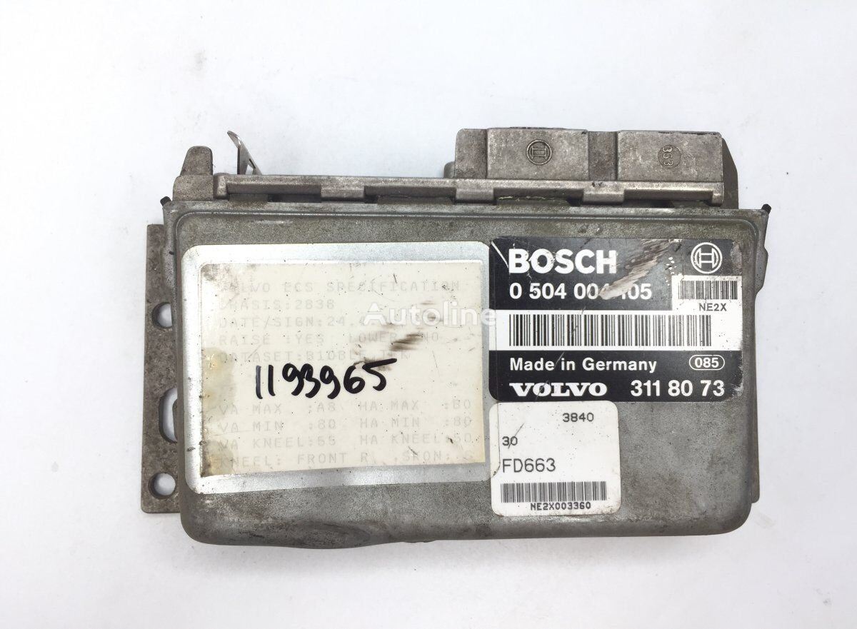 valdymo blokas Bosch B10B (01.78-12.01) 3118073 autobuso Volvo B6, B7, B9, B10, B12 bus (1978-2011)