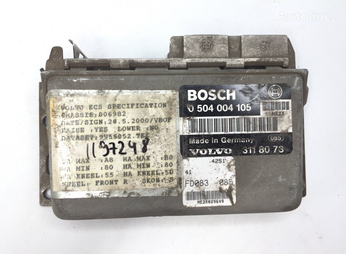 وحدة التحكم Bosch B10B (01.78-12.01) 3118073 لـ الباصات Volvo B6, B7, B9, B10, B12 bus (1978-2011)