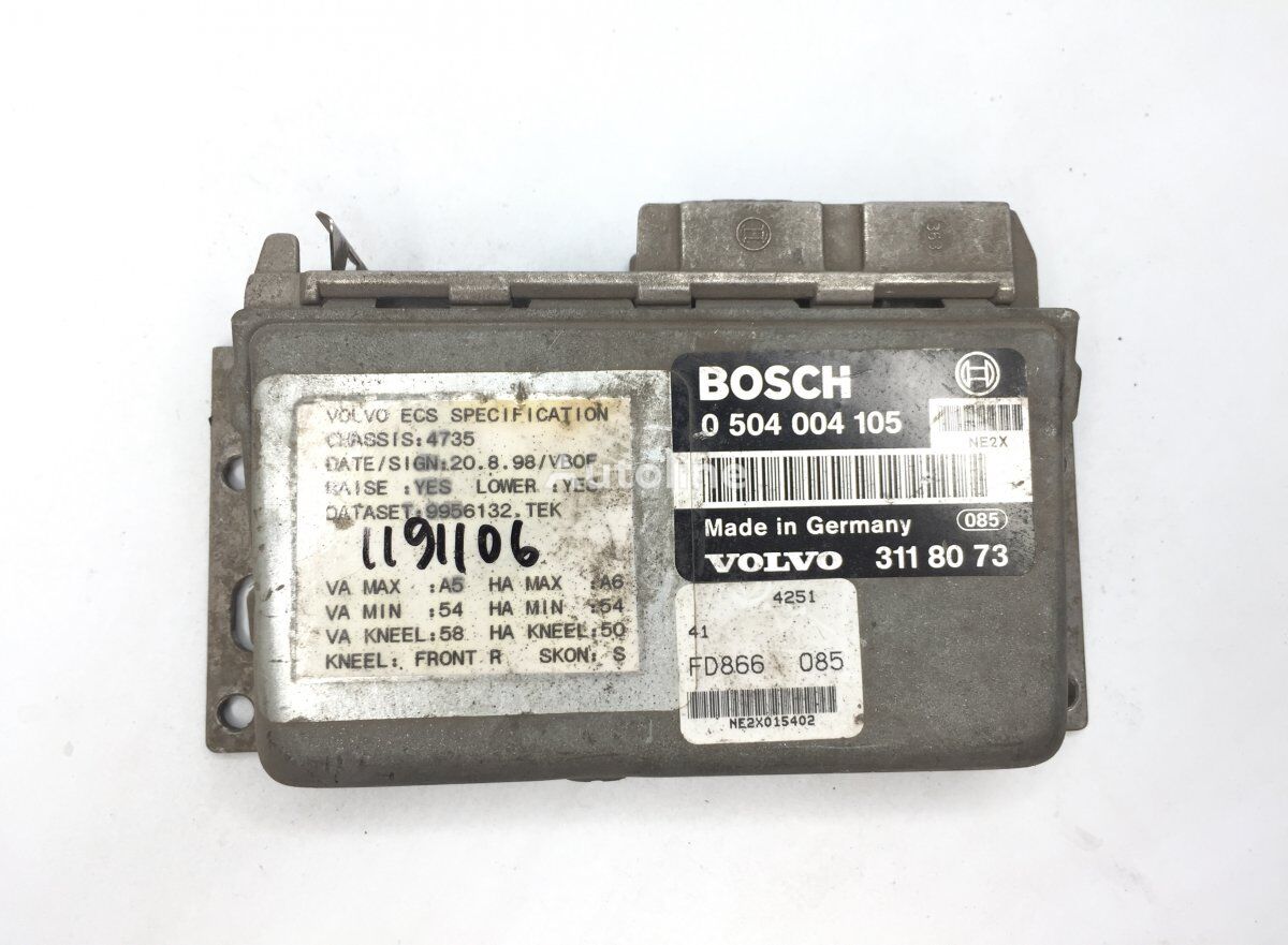 وحدة التحكم Bosch B10B (01.78-12.01) 3118073 لـ الباصات Volvo B6, B7, B9, B10, B12 bus (1978-2011)