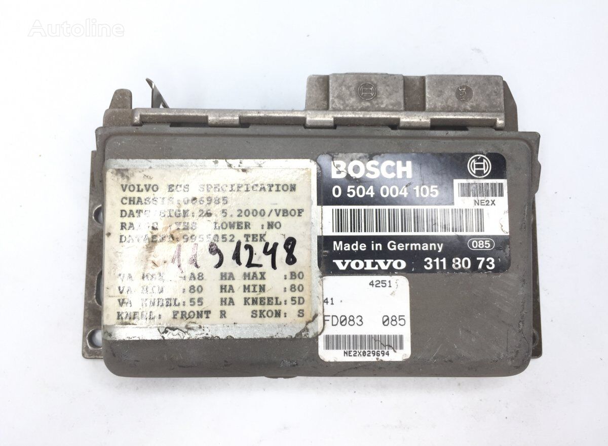 Управувачка единица Bosch B10B (01.78-12.01) 3118073 за автобус Volvo B6, B7, B9, B10, B12 bus (1978-2011) се продава | Autoline MK Управувачка единица Bosch B10B (01.78-12.01) 3118073 за автобус Volvo B6, B7, B9, B10, B12 bus (1978-2011) - Autoline