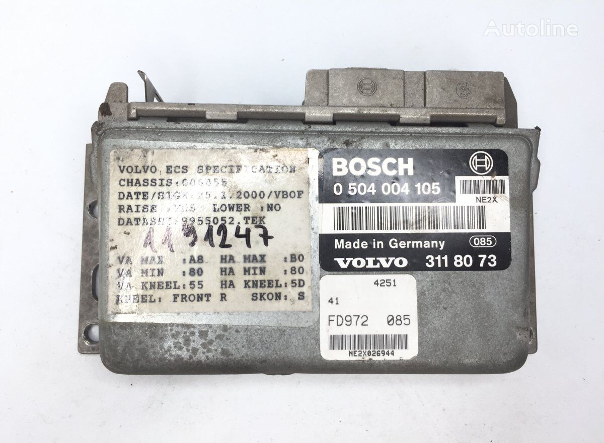 Bosch B10B (01.78-12.01) 3118073 control unit for Volvo B6, B7, B9, B10, B12 bus (1978-2011)