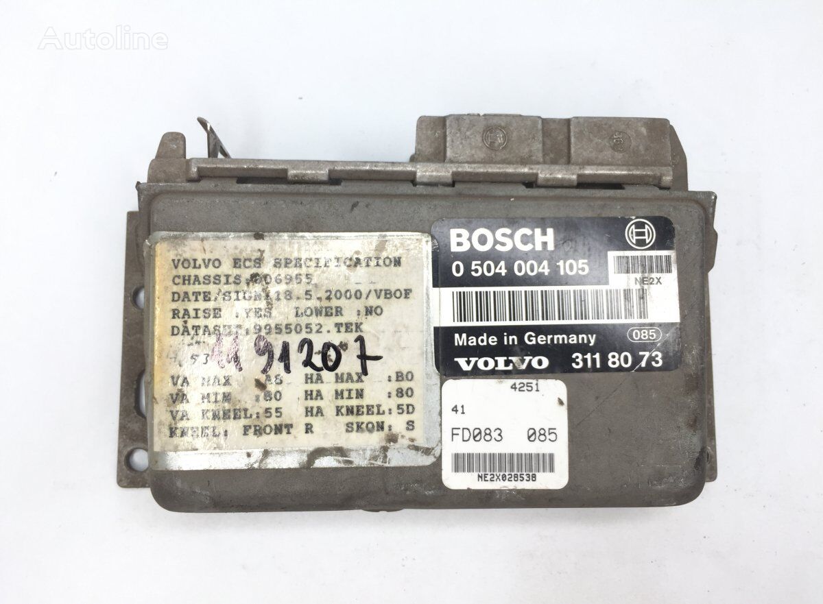 Bosch B10B (01.78-12.01) 3118073 unidad de control para Volvo B6, B7, B9, B10, B12 bus (1978-2011) autobús