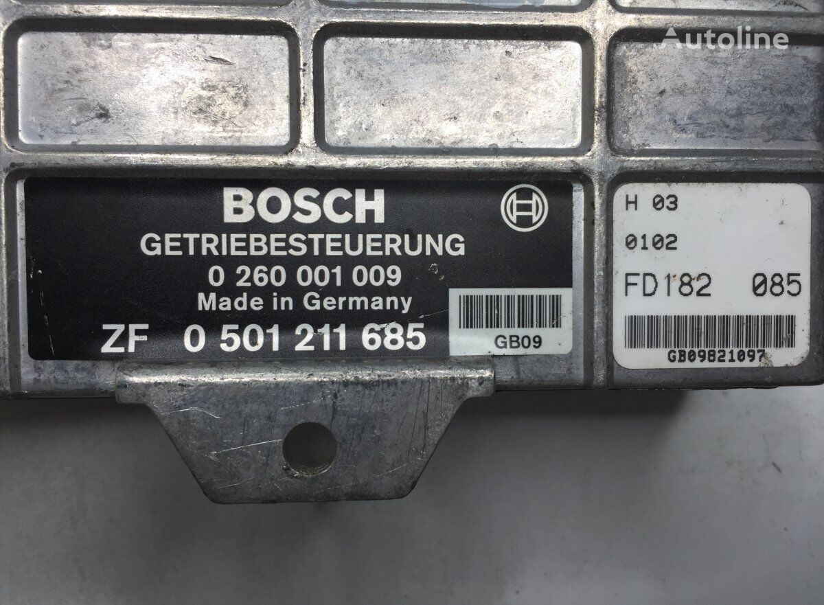 unité de commande Bosch B10M (01.78-12.03) 0260001009 pour Volvo B6, B7, B9, B10, B12 bus (1978-2011)