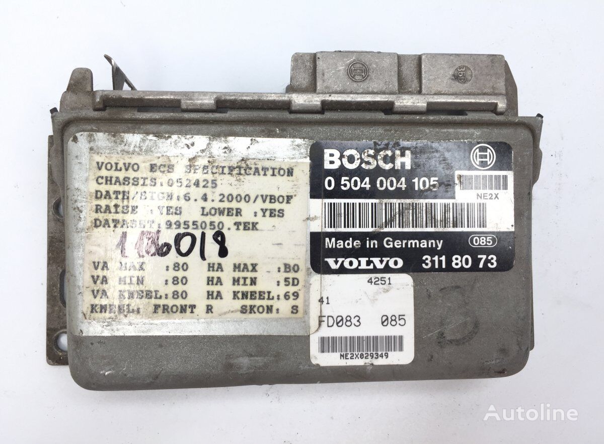 Bosch B10M (01.78-12.03) 3118073 control unit for Volvo B6, B7, B9, B10, B12 bus (1978-2011)