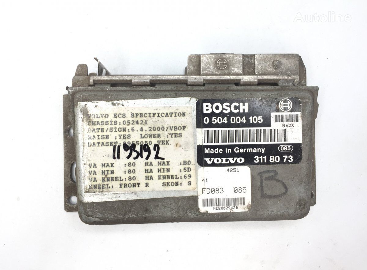 وحدة التحكم Bosch B10M (01.78-12.03) 3118073 لـ الباصات Volvo B6, B7, B9, B10, B12 bus (1978-2011)