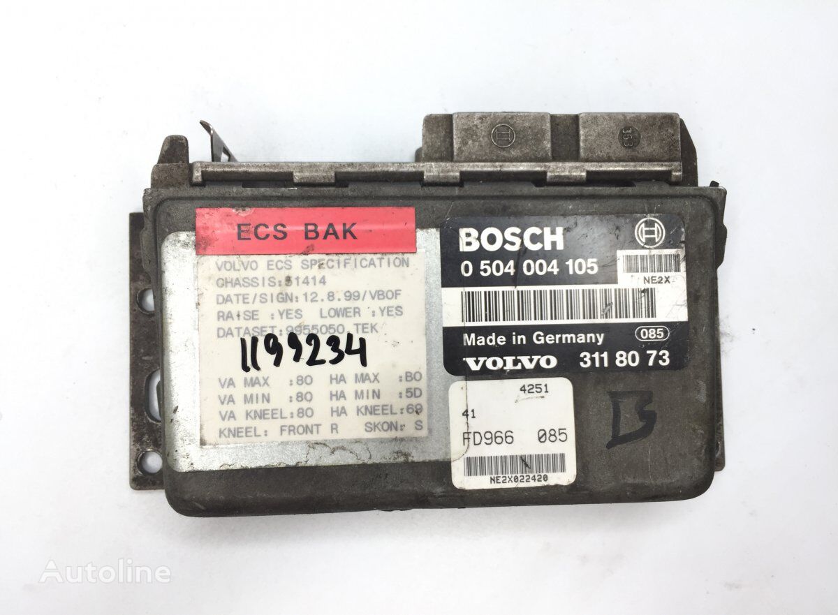 Bosch B10M (01.78-12.03) 3118073 besturingseenheid voor Volvo B6, B7, B9, B10, B12 bus (1978-2011)