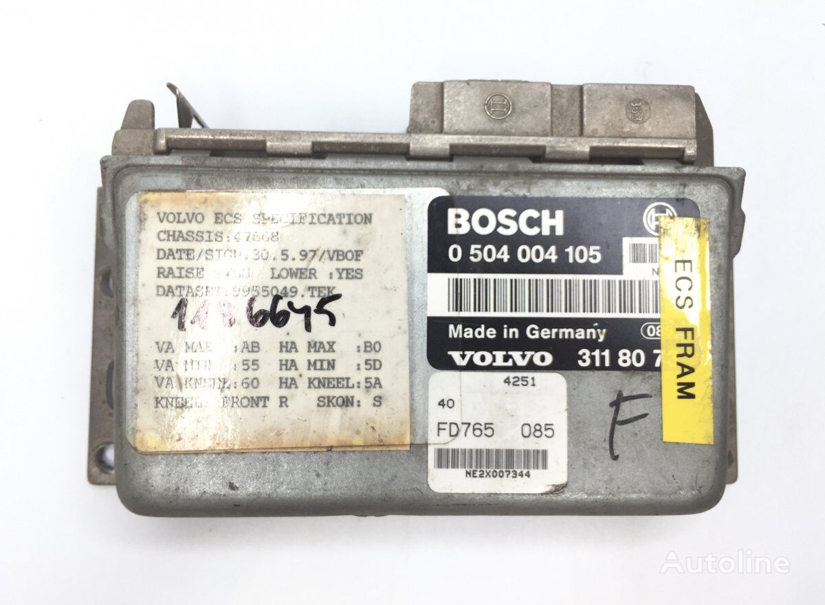 Volvo B6, B7, B9, B10, B12 bus (1978-2011) otobüs için Bosch B10M (01.78-12.03) 3118073 yönetim bloğu