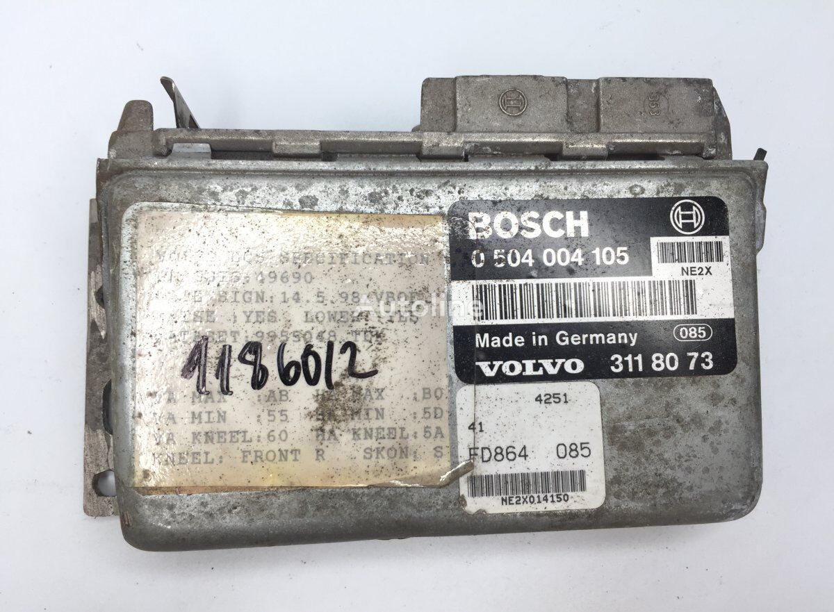 unité de commande Bosch B10M (01.78-12.03) 3118073 pour Volvo B6, B7, B9, B10, B12 bus (1978-2011)