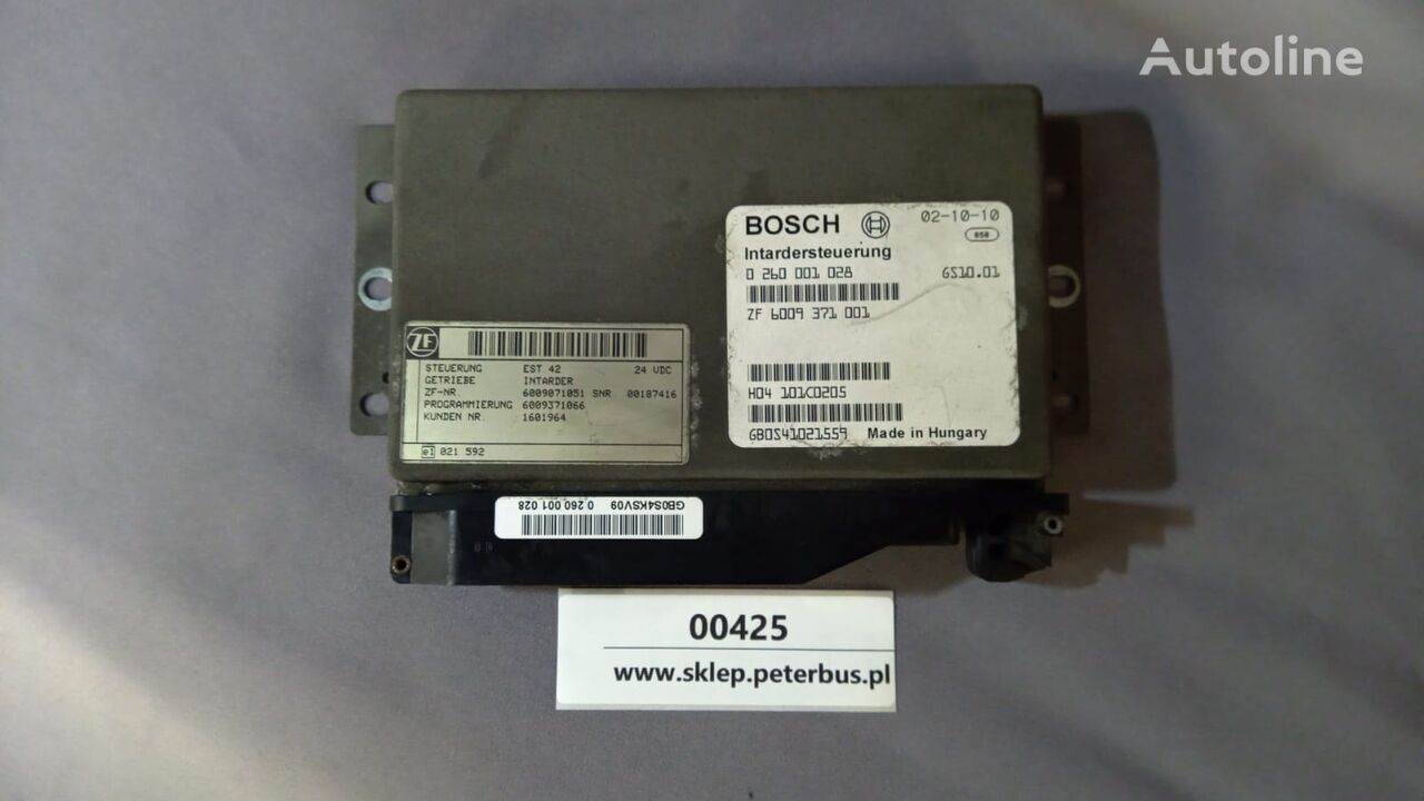 Bosch Sterownik intardera, 0 260 001 028 control unit for Bova Euro 3 bus