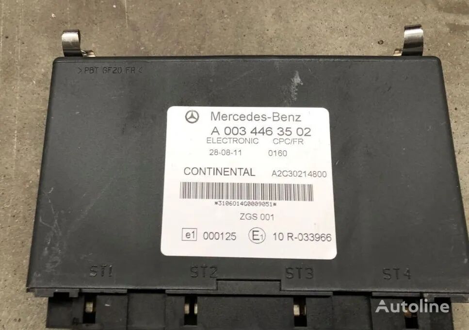 트럭 Mercedes-Benz CPC/FR A0034463502용 제어장치 Calculator A