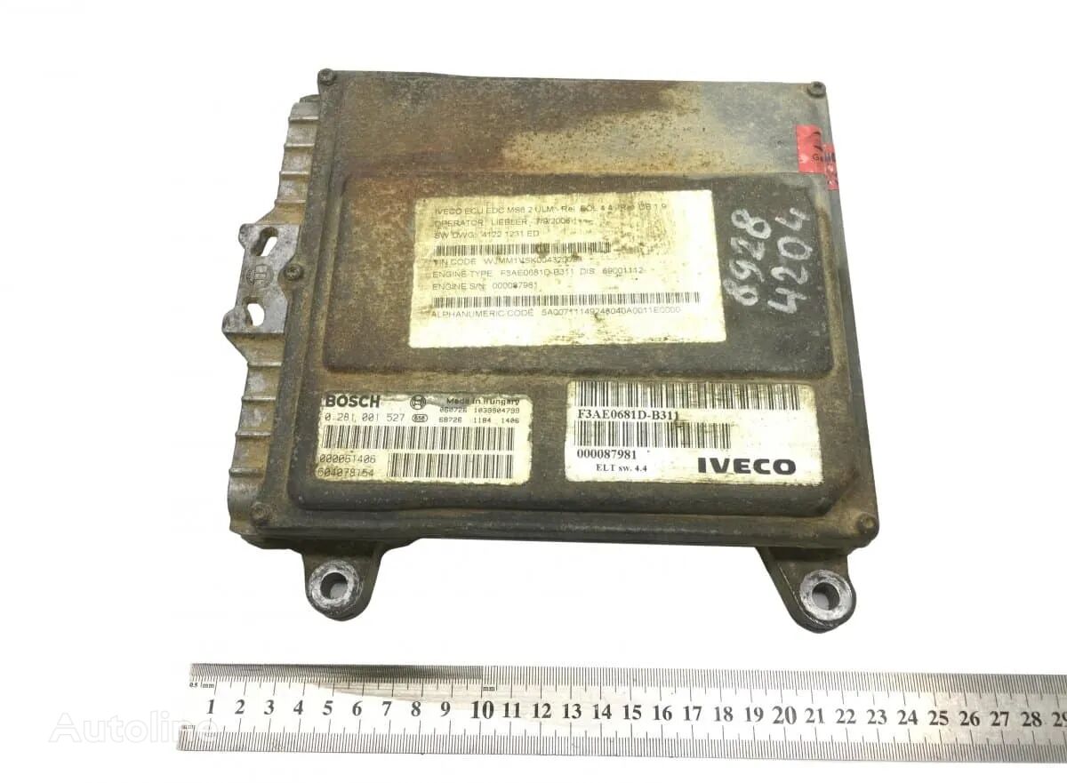 блок управления Calculator Motor Camion для грузовика IVECO Stralis 2006, Cod 504078154