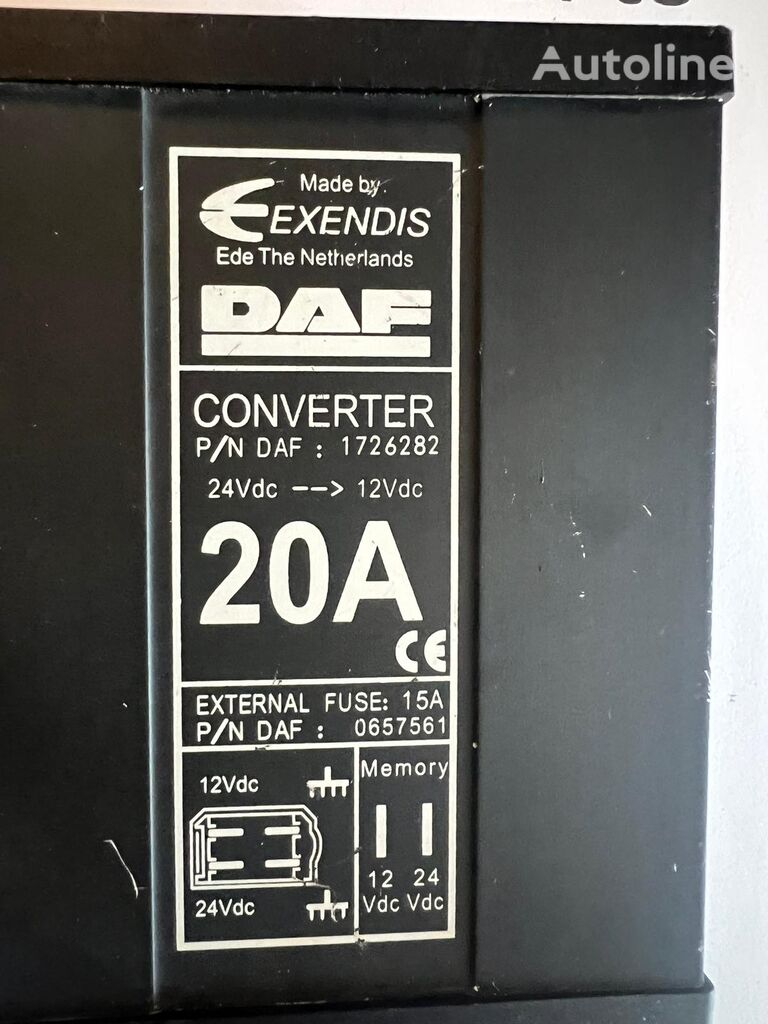 φορτηγό DAF για μονάδα ελέγχου DAF 1726282