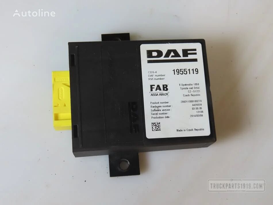 блок управления DAF Electrical System CDS-4 stuurkast 1955119 для грузовика