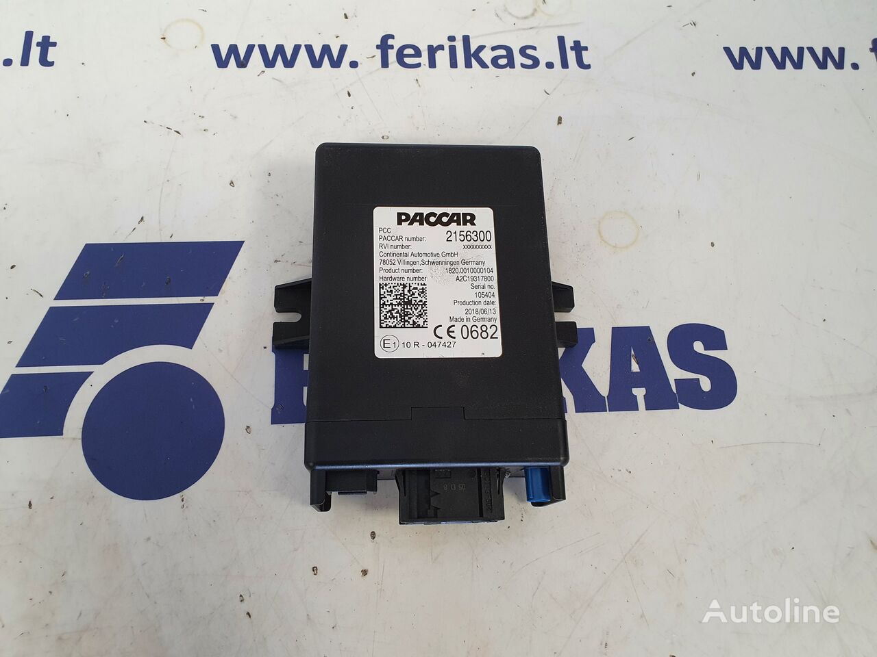 DAF PCC control unit upravljačka jedinica za DAF XF106 tegljača