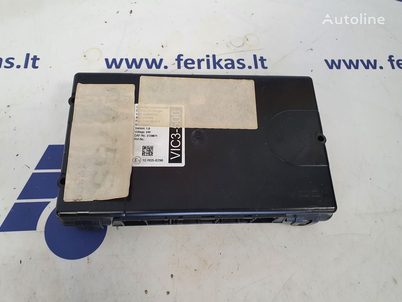 τράκτορας DAF XF106 για μονάδα ελέγχου DAF VIC3 control unit