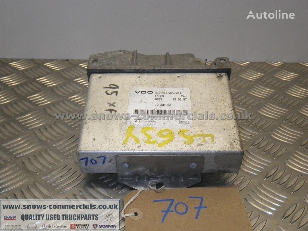 juhtimisplokk EGAS ECU 1330492 tüübi jaoks veoauto DAF 85CF 95XF