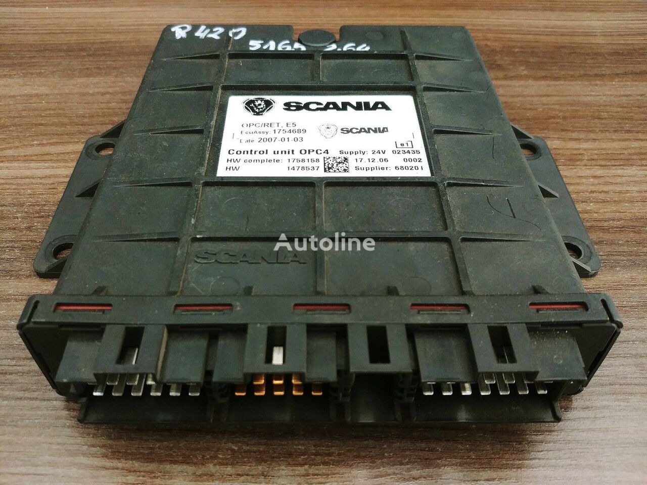 وحدة التحكم GENUINE SCANIA, OPC4, , E5, لـ الشاحنات Scania