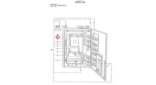 Hitachi 9164366 control unit for Hitachi EX2500 excavator