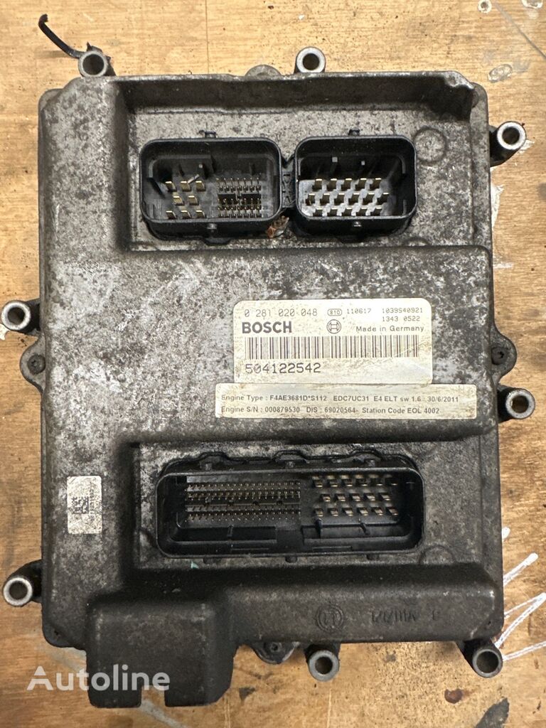 IVECO ENGINE ECU 504122542 control unit for truck