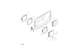 John Deere SE502800 vadības bloks paredzēts John Deere 8345R riteņtraktora