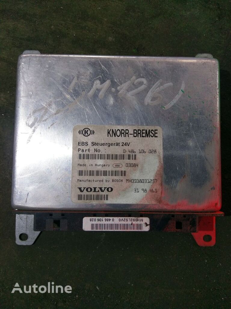 Knorr-Bremse 0486106028 control unit for Volvo FM12 truck tractor