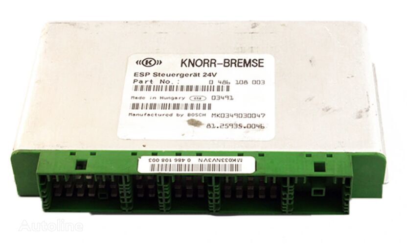 Knorr-Bremse control unit for MAN truck tractor