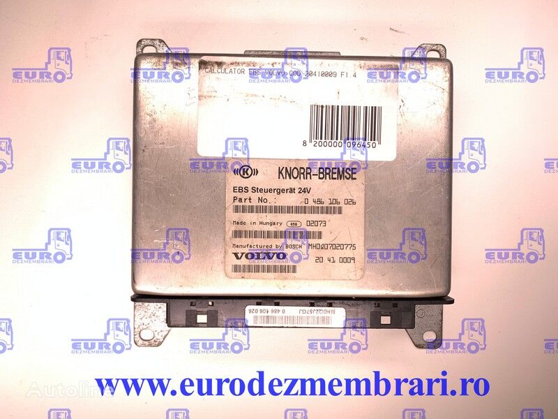 وحدة التحكم Knorr-Bremse 20410009 لـ الشاحنات Volvo