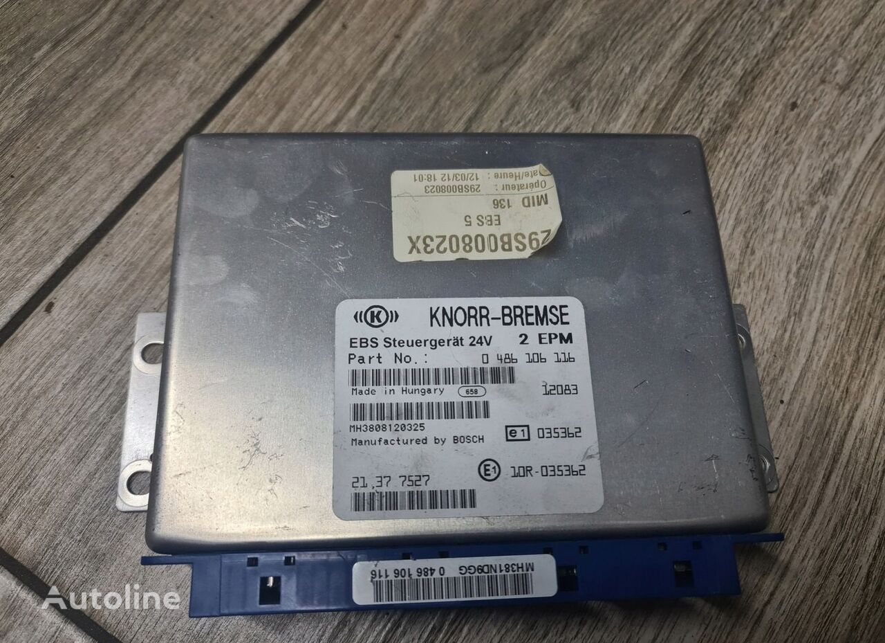 Knorr-Bremse control unit for Renault Midlum DXi / Volvo FL FE truck