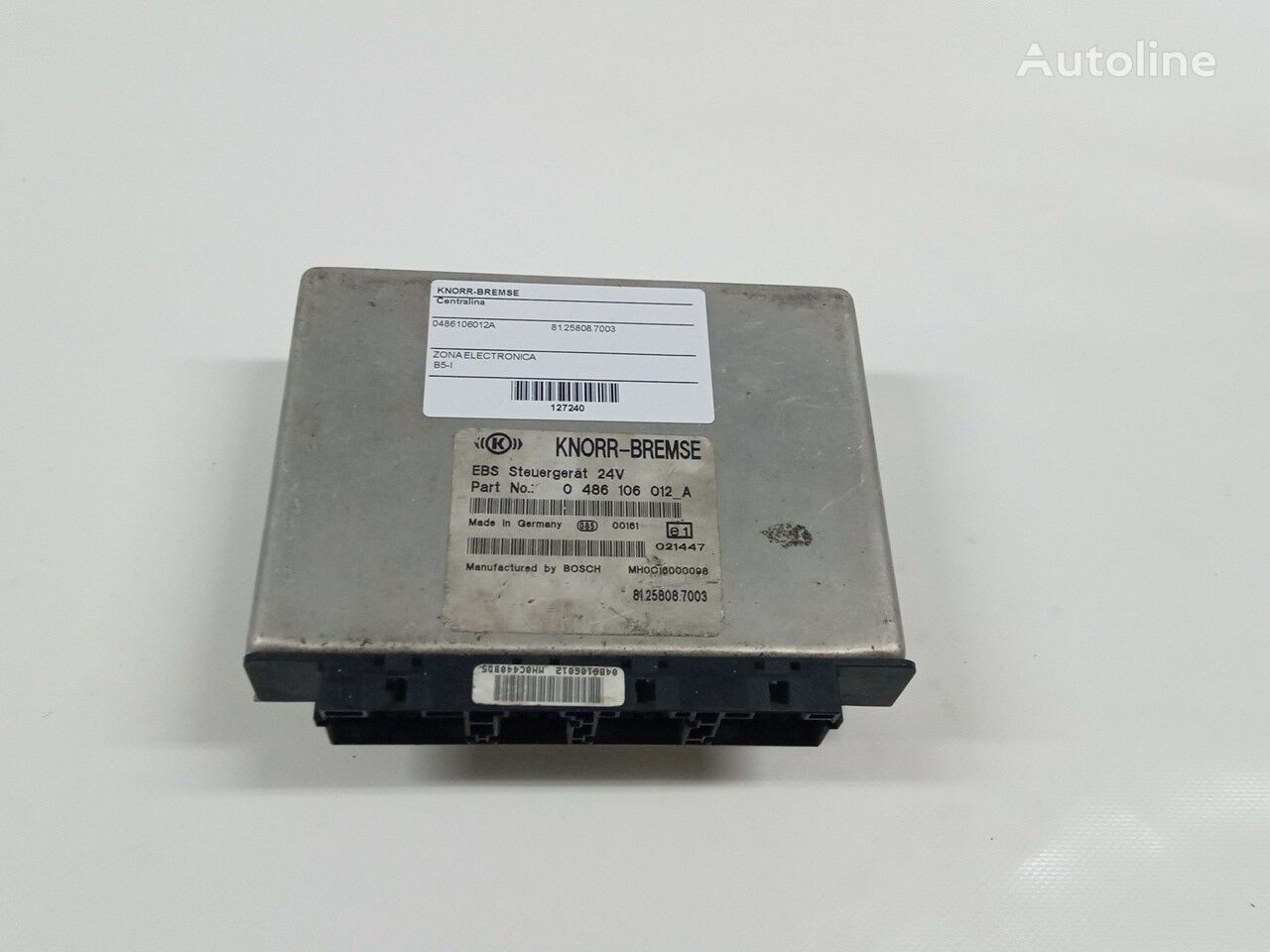 Knorr-Bremse control unit for truck