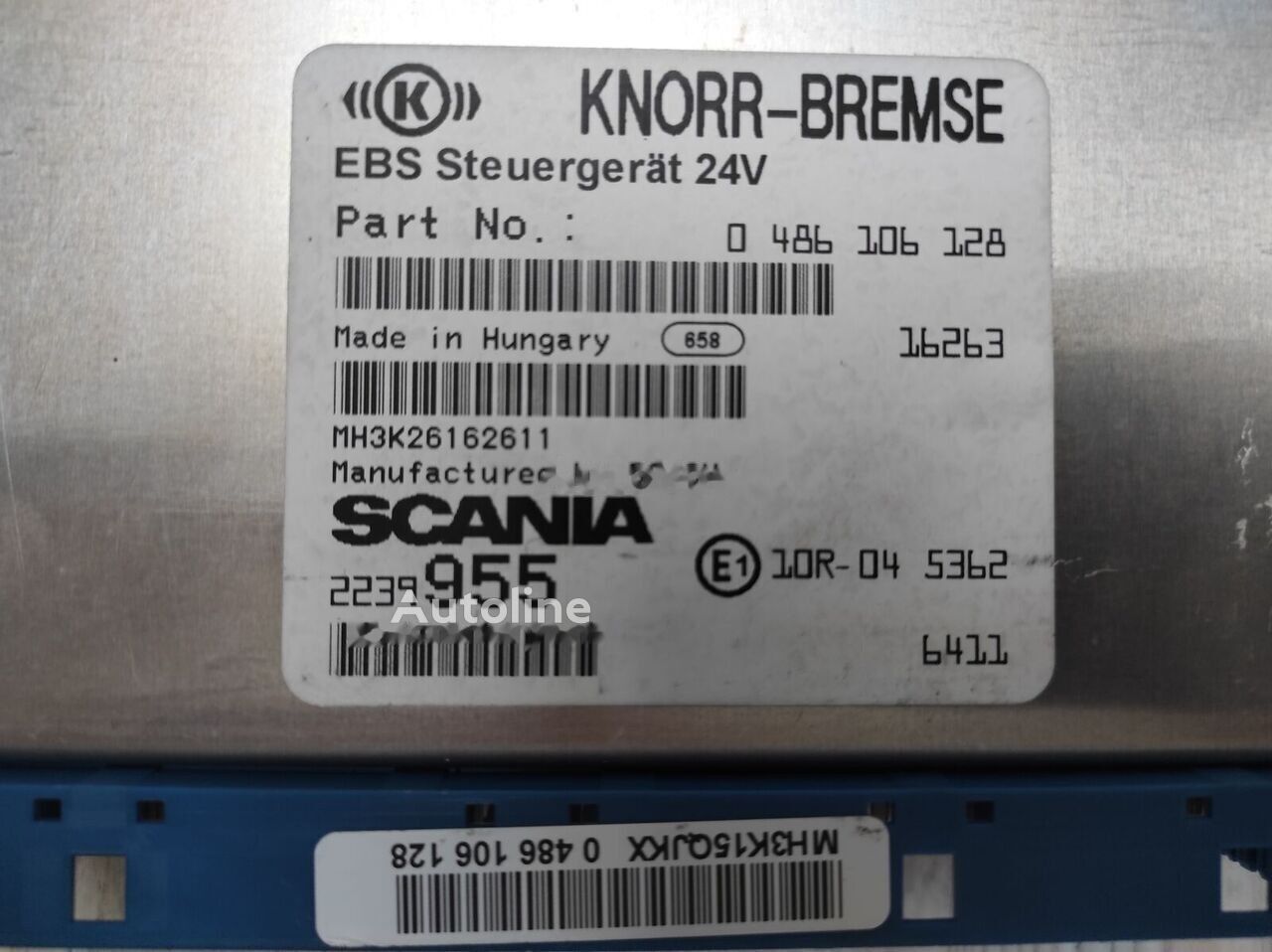 Knorr-Bremse 1752449 control unit for Scania truck - Autoline