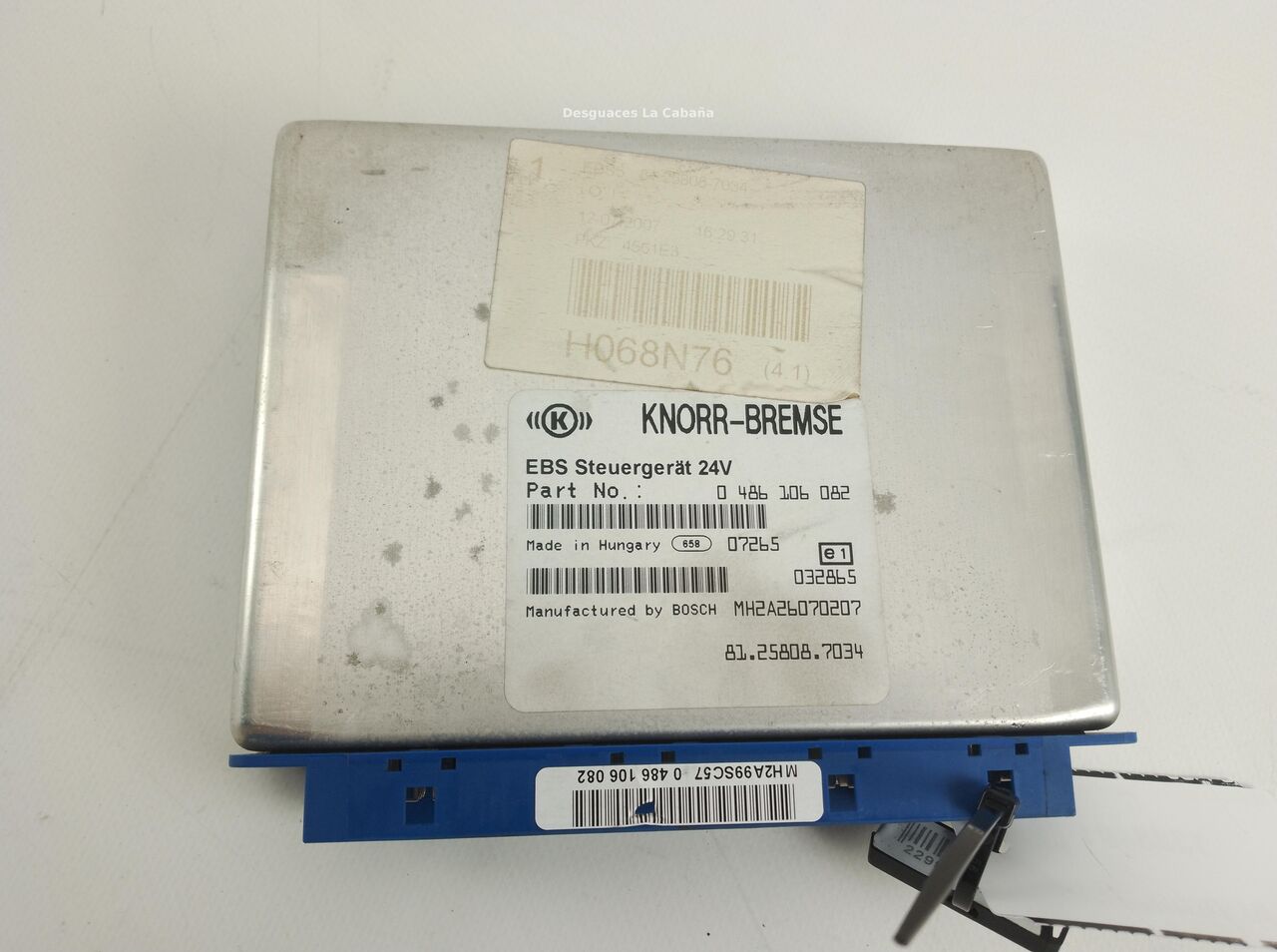 Knorr-Bremse 81258087034 control unit for MAN TGA truck tractor - Autoline