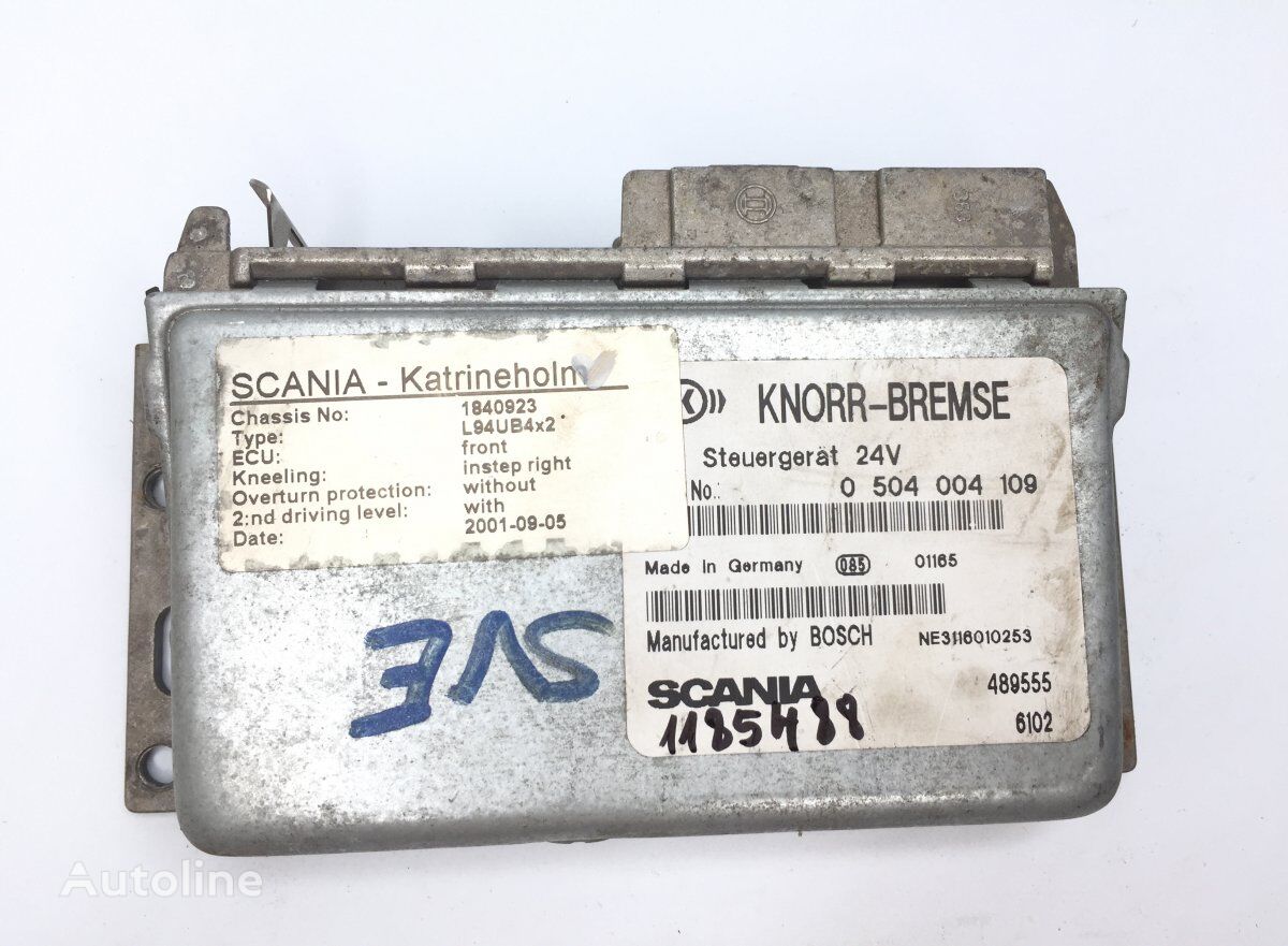 Knorr-Bremse 4-Series bus L94 (01.96-12.06) 489555 unidad de control para Scania 4-series bus (1995-2006) autobús