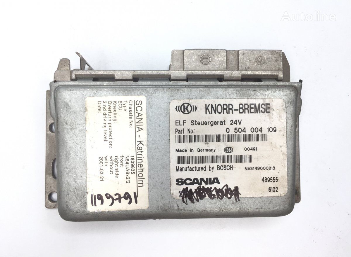 Knorr-Bremse 4-Series bus N94 (01.96-12.06) 3118073 control unit for Scania 4-series bus (1995-2006)