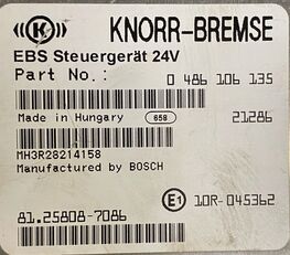 unitate de control Knorr-Bremse 81.25808-7086 81258087086 pentru cap tractor
