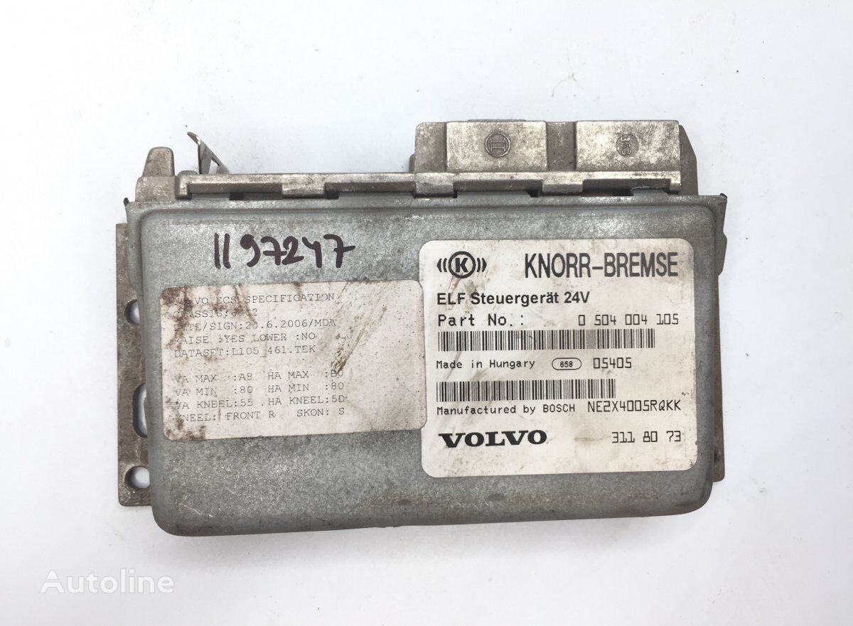 unitate de control Knorr-Bremse B10B (01.78-12.01) 3118073 pentru autobuz Volvo B6, B7, B9, B10, B12 bus (1978-2011)