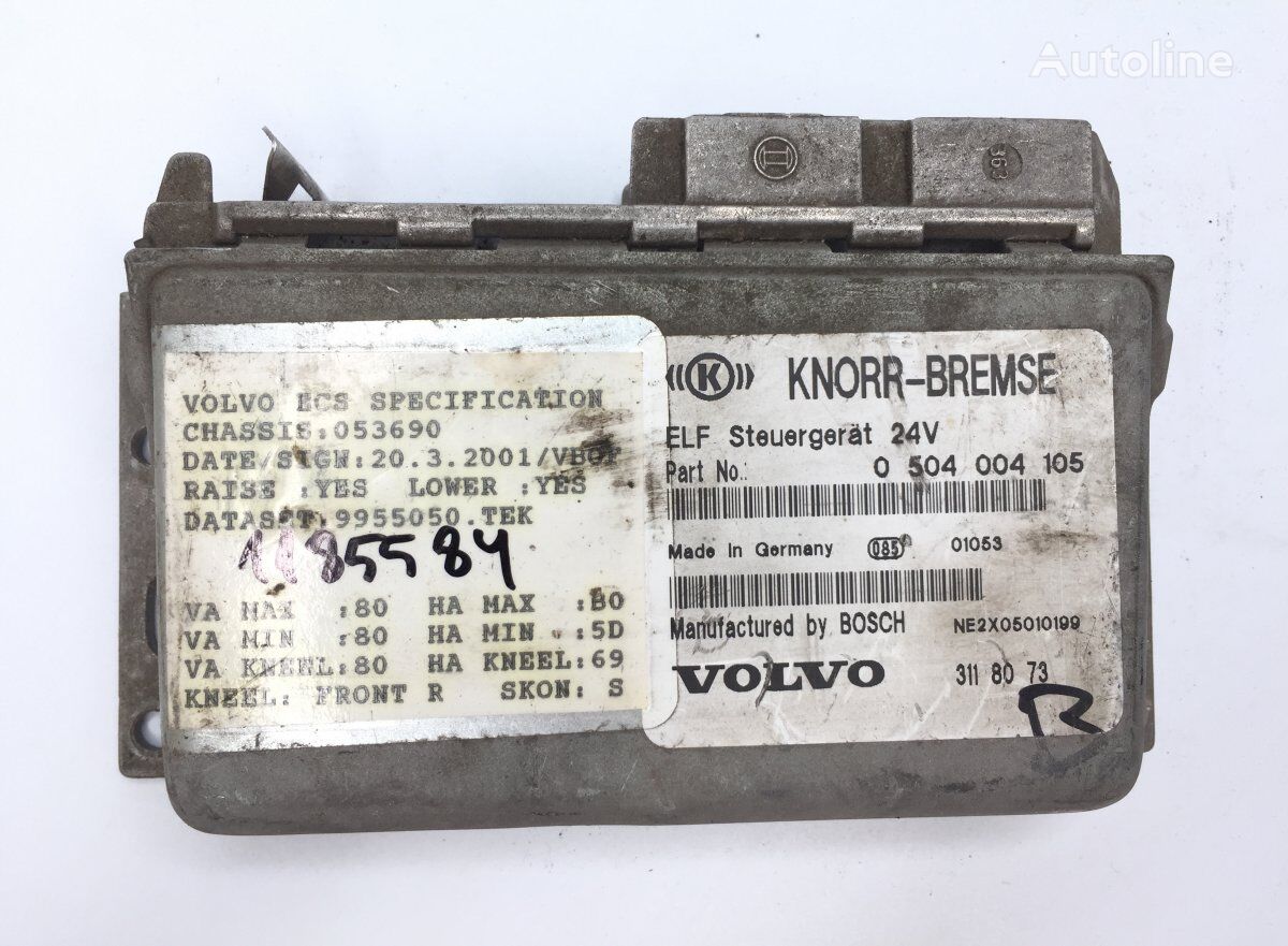 Knorr-Bremse B10M (01.78-12.03) 3118073 unidad de control para Volvo B6, B7, B9, B10, B12 bus (1978-2011) autobús