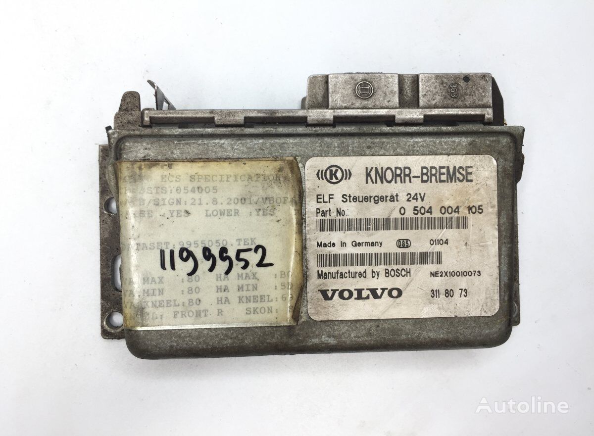 Knorr-Bremse B10M (01.78-12.03) 3118073 control unit for Volvo B6, B7, B9, B10, B12 bus (1978-2011)