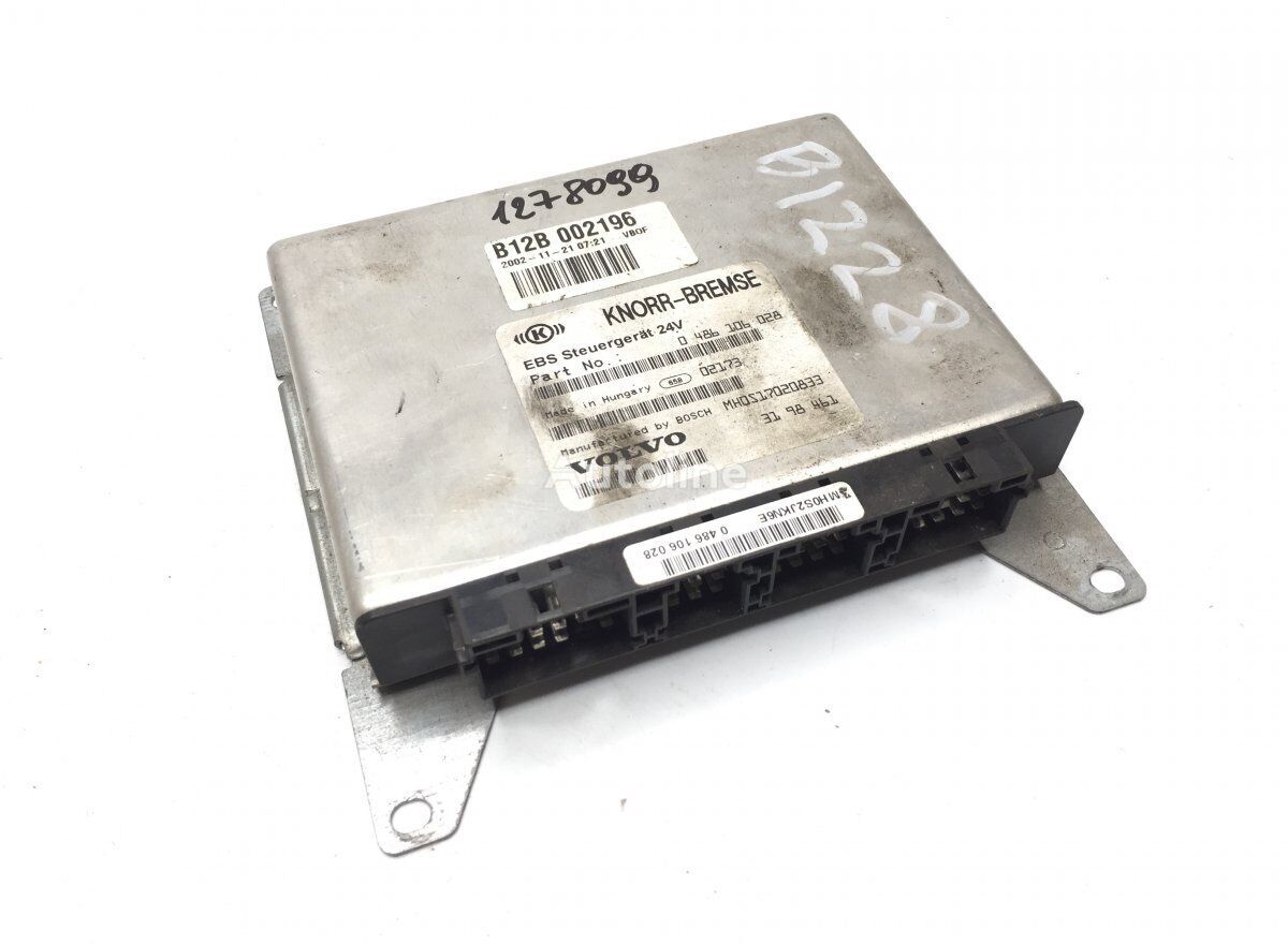 Knorr-Bremse B12B (01.97-12.11) 3198461 control unit for Volvo B6, B7, B9, B10, B12 bus (1978-2011)