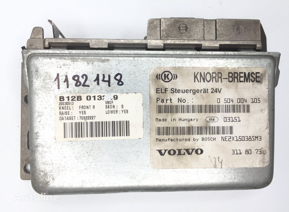 unité de commande Knorr-Bremse B12B (01.97-12.11) 3118073 pour Volvo B6, B7, B9, B10, B12 bus (1978-2011)