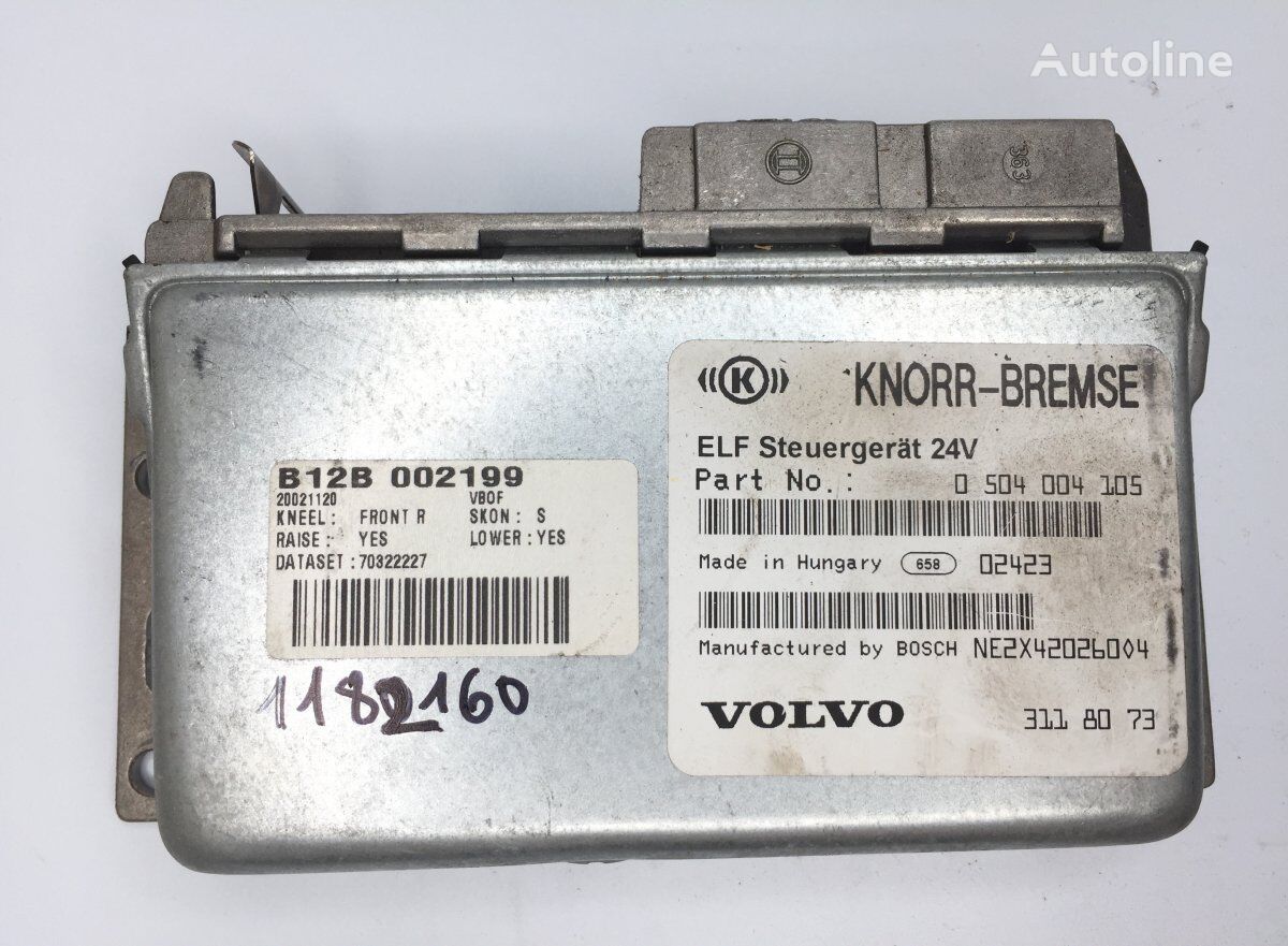 Knorr-Bremse B12B (01.97-12.11) 3118073 styreenhet for Volvo B6, B7, B9, B10, B12 bus (1978-2011) buss