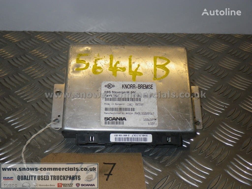 centralina Knorr-Bremse EBS ECU 1506029 para camião Scania 114 124 & 164 2003-2004