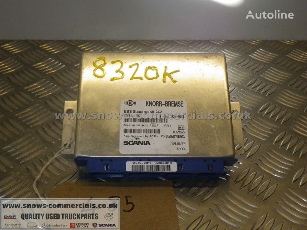 riadiaca jednotka Knorr-Bremse ECU Scania 1860637 na nákladného auta