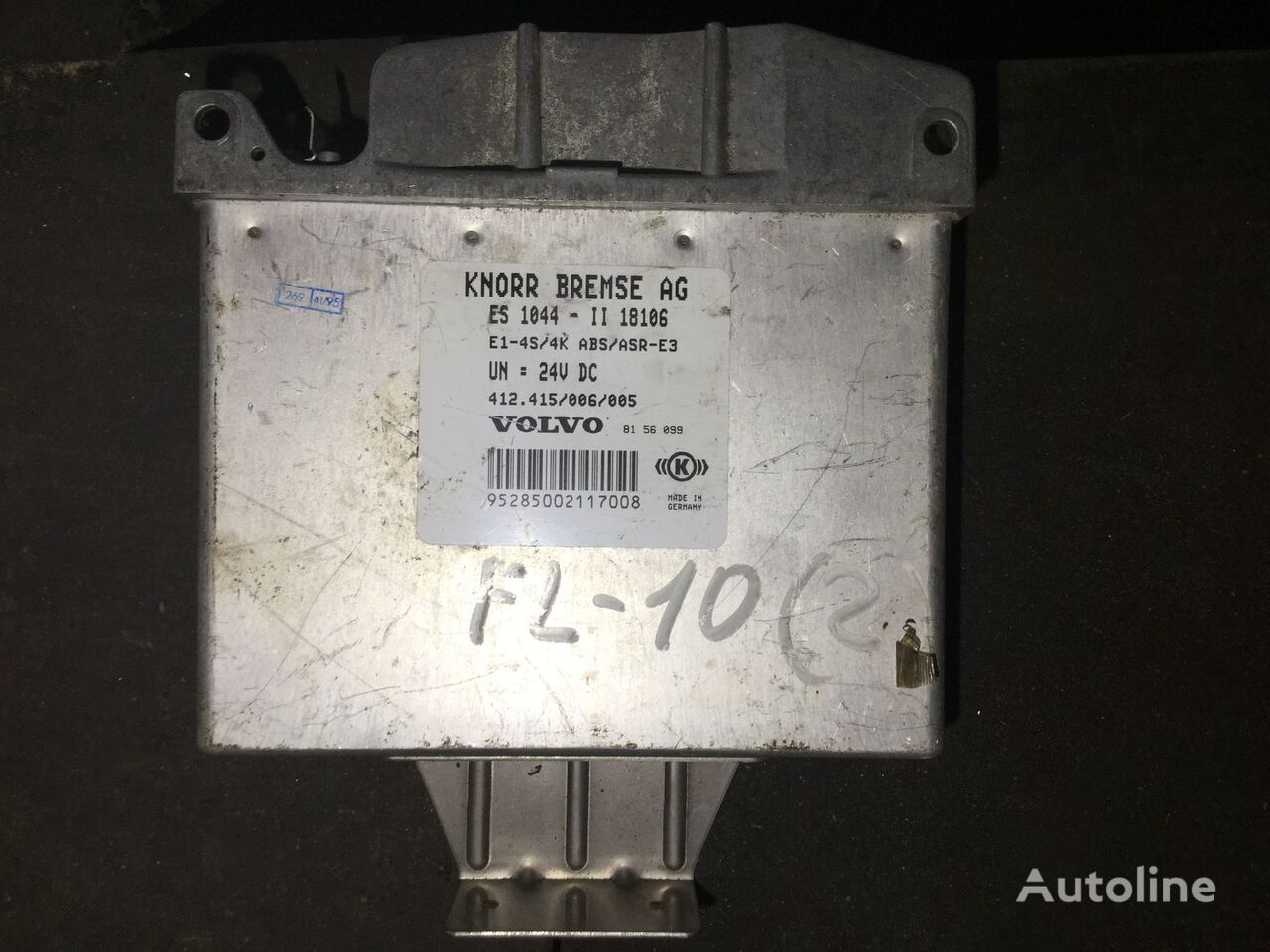 Knorr-Bremse ES1044-II18106 8156099 control unit for Volvo FL10 truck tractor