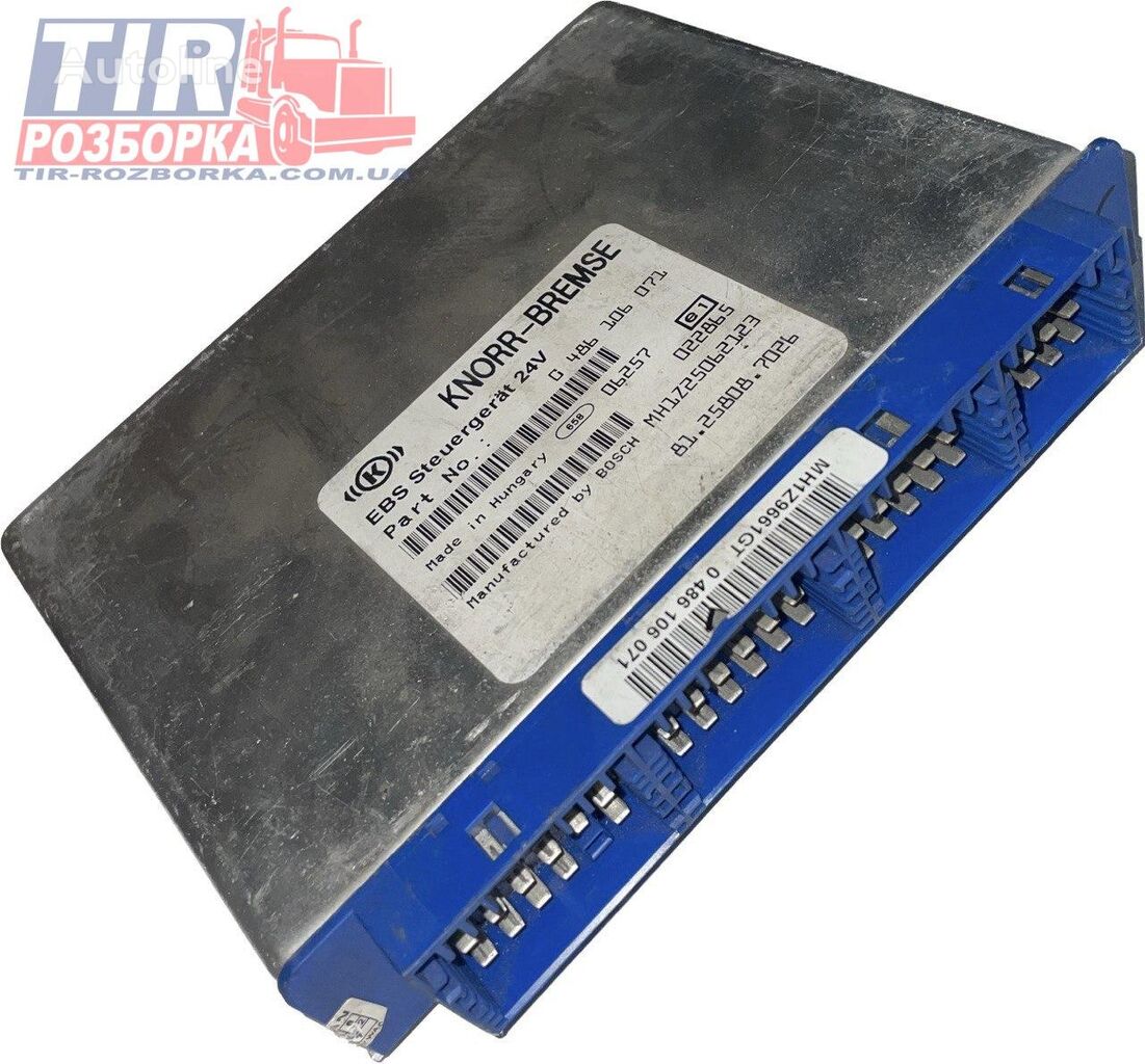 unitate de control Knorr-Bremse Blok upravlinnia EBS MAN TGX 81.25808.7026 pentru cap tractor MAN TGX