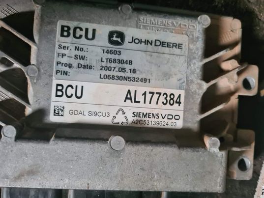 Komputer John Deere BCU (AL177384) unidad de control para tractor de ruedas