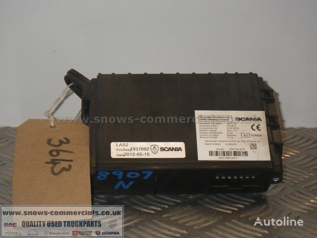 блок за управление LAS2 ECU 1937692 за камион Scania