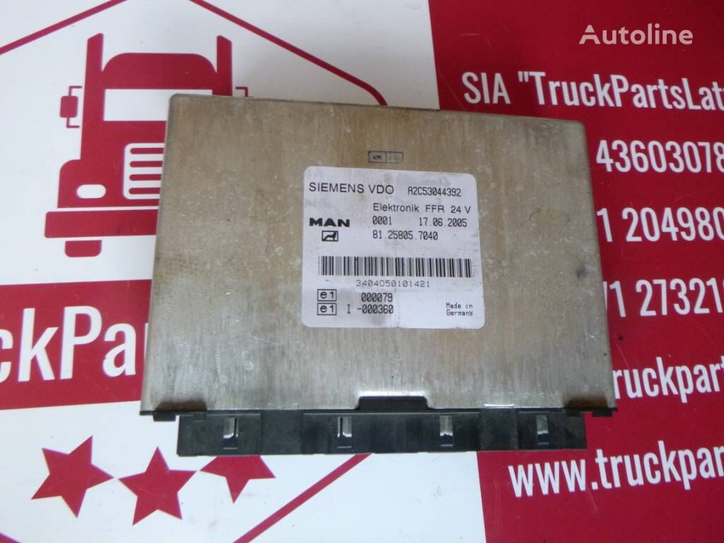 unité de commande MAN 19.403 Backlight control unit 81.25805-7040 81.25805-7040 pour tracteur routier