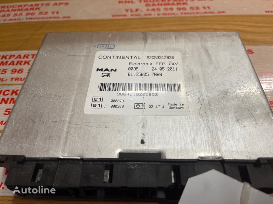 nadzorna enota MAN ECU 81.25805-7086 za tovornjak